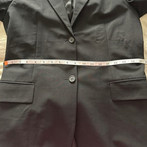 Vintage KORS Bergdorf Goodman Black Wool Blazer Made in Italy Suit Jacket‎ - Picture 5 of 6